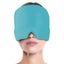 Blue Hot And Cold Therapy Gel Mask Reusable Soothing Facial Head Relief Wrap Co Carousel 1