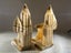Pair of Vintage Sleeping Mexican Onyx Stone Bookends Carousel 6