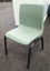Child's Chair Blue Moulded w/steel frame Carousel 3
