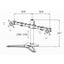 Loctek Eco Mount, 10"-30" Dual Monitor Ergonomic Swivel Arm - Free Stand - VESA Carousel 3