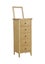 'Hemsly' 5 Drawer Tall Chest With Mirror Carousel 3