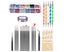 Nail Art Kit Professional Brush Decoration Thread Stamping Sticker Nai Carousel 4