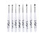 8pcs Nail Art Brush Set Professional Home Nail Salon Nail Painting Dra Carousel 1