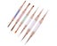 6Pcs Dual-ended Nail Art Liner Brush Set for UV Gel Polish Painting Dr Carousel 1