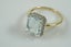 Enchanting Ocean Blue Aquamarine & Diamond 9ct Engagement ring Carousel 5