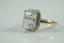 Enchanting Ocean Blue Aquamarine & Diamond 9ct Engagement ring Carousel 6