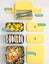 Double layers Lunch Box Bento Food Storage with Knife and Fork #DC112 Carousel 9