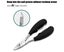 Large Nail Clippers Set, 5 Pcs Sharp Toenail and Fingernail Clippers f Carousel 2