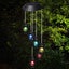 Solar Wind Chime Kerosene Lamp Retro Solar Courtyard Lamp Carousel 4