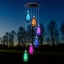 Solar Wind Chime Kerosene Lamp Retro Solar Courtyard Lamp Carousel 5