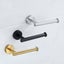 Paper Towel Dispenser Tissue Roll Hanger Paper Dispenser - Chrome or Black Carousel 1
