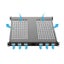 1U Adjustable Depth Vented Server Rack Shelf Carousel 4
