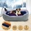 Dogs Electric Heating Pet Bed Blanket Thermal Mat Protection Temperature Display Carousel 15