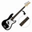 39In Electric Guitar Bass Tuner Music 4-String Instrument Full Size Black Carousel 6