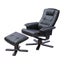 PU Leather Massage Chair Recliner Ottoman Lounge Remote Carousel 2