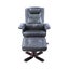 PU Leather Massage Chair Recliner Ottoman Lounge Remote Carousel 5