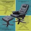 PU Leather Massage Chair Recliner Ottoman Lounge Remote Carousel 6