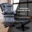 PU Leather Massage Chair Recliner Ottoman Lounge Remote Carousel 9