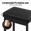 A Set Of 4 Metal Bar Stools Pu Seat Dining Counter Chairs Carousel 4