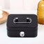 Elosung 2Pcs Black Mini Lockable Cash Box With Handle Secure Money Storage Stora Carousel 3