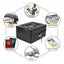 Elosung 2Pcs Black Mini Lockable Cash Box With Handle Secure Money Storage Stora Carousel 4