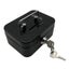 Elosung 2Pcs Black Mini Lockable Cash Box With Handle Secure Money Storage Stora Carousel 7