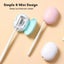 Elosung 2 Pcs Light Green Portable Mini Toothbrush Sanitizer Compact Travel Uv S Carousel 3
