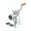 Davis & Waddell Cast Meat Mincer No.8 x3 Blades Carousel 1