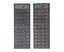 2Pcs Russian Keyboard Stickers Unique Coating Waterproof Dustproof Rus Carousel 1