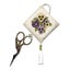 Textile Heritage Cross Stitch Kit Scissor Keep - Victorian Pansies Carousel 1