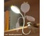 LED Clip Lamp for Kids: 360?a Flexible Reading Light, Clip-on Lamp, 3 L Carousel 3