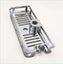 Bathroom Pole Shelf Shower Bath Storage Caddy Rack Organiser Ho Tray Hollow Carousel 2