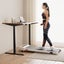 140 Cm Automatic Standing Desk With 360Mm Electric Walking Pad Treadmill Carousel 7