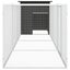 Chicken Cage Anthracite 400x91x100 Cm Galvanised Steel Toblapt Carousel 4