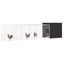 Chicken Cage Anthracite 400x91x100 Cm Galvanised Steel Toblapt Carousel 5