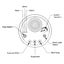 White Noise Sound Machine Sleeping Machine Carousel 7
