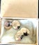 Double-sided gold cuff links. Carousel 2