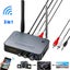 Bluetooth Transmitter Receiver Stereo Audio Adapter For TV Home Car Long Range Carousel 1