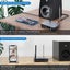 Bluetooth Transmitter Receiver Stereo Audio Adapter For TV Home Car Long Range Carousel 7