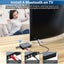 Bluetooth Transmitter Receiver Stereo Audio Adapter For TV Home Car Long Range Carousel 9