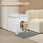 Pawz Cat Litter Box Mat Fully Enclosed Kitty Toilet Odour Control Basin Wooden Carousel 4
