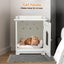 Pawz Cat Litter Box Mat Fully Enclosed Kitty Toilet Odour Control Basin Wooden Carousel 6