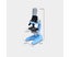 Microscope Science Kit 100X/400X/1200X Magnification Scientific Micros Carousel 3