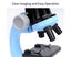Microscope Science Kit 100X/400X/1200X Magnification Scientific Micros Carousel 4