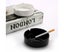 Glossy Black Ceramic Cigarette Ashtray for Men and Women Outdoors Ind Carousel 3