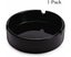 Glossy Black Ceramic Cigarette Ashtray for Men and Women Outdoors Ind Carousel 5