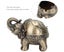 Windproof Vintage Ashtray with Lid Elephant Shape Table Ashtray Ashtra Carousel 3