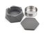 Concrete Ashtray with Lid Geometric Ashtray for Outdoors with Stain Carousel 3