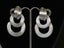 Large loopy Dangles quality designer vintage 90s Clip Earrings Barcs Carousel 1