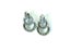 Large loopy Dangles quality designer vintage 90s Clip Earrings Barcs Carousel 2